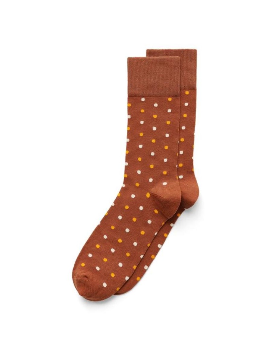 ECCO Ecco Men'S Classic Dotted Mid-Cut Sock Best