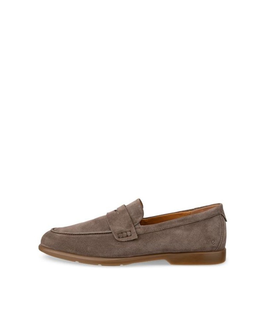 ECCO Ecco City Tray Lite Suede Loafers Best