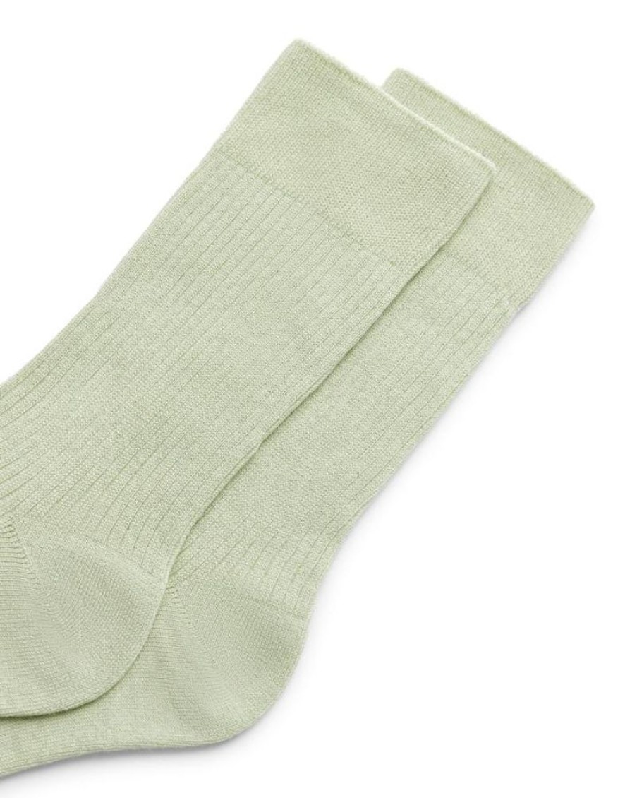 ECCO Ecco Women'S Vibe Ribbed Crew Sock New