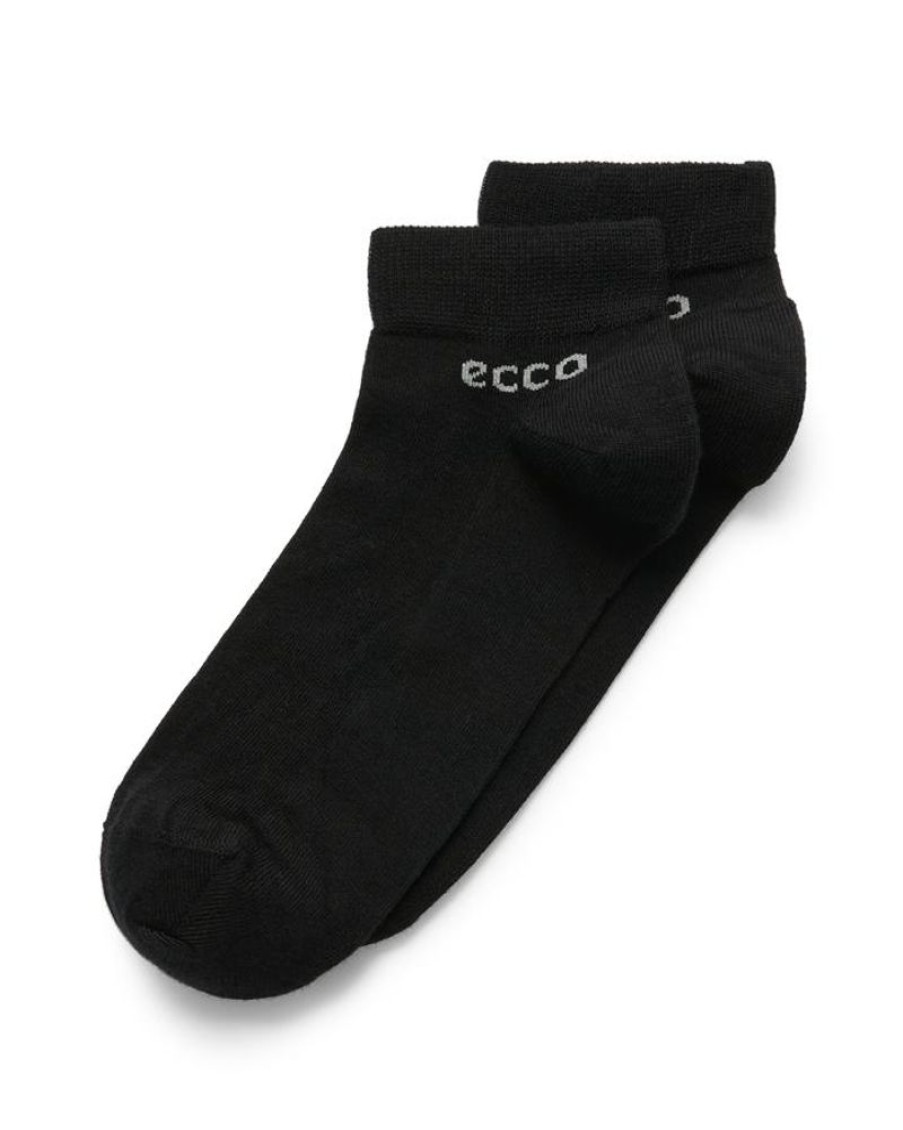 ECCO Ecco Classic Long-Life Low-Cut Sock (2-Pack) New