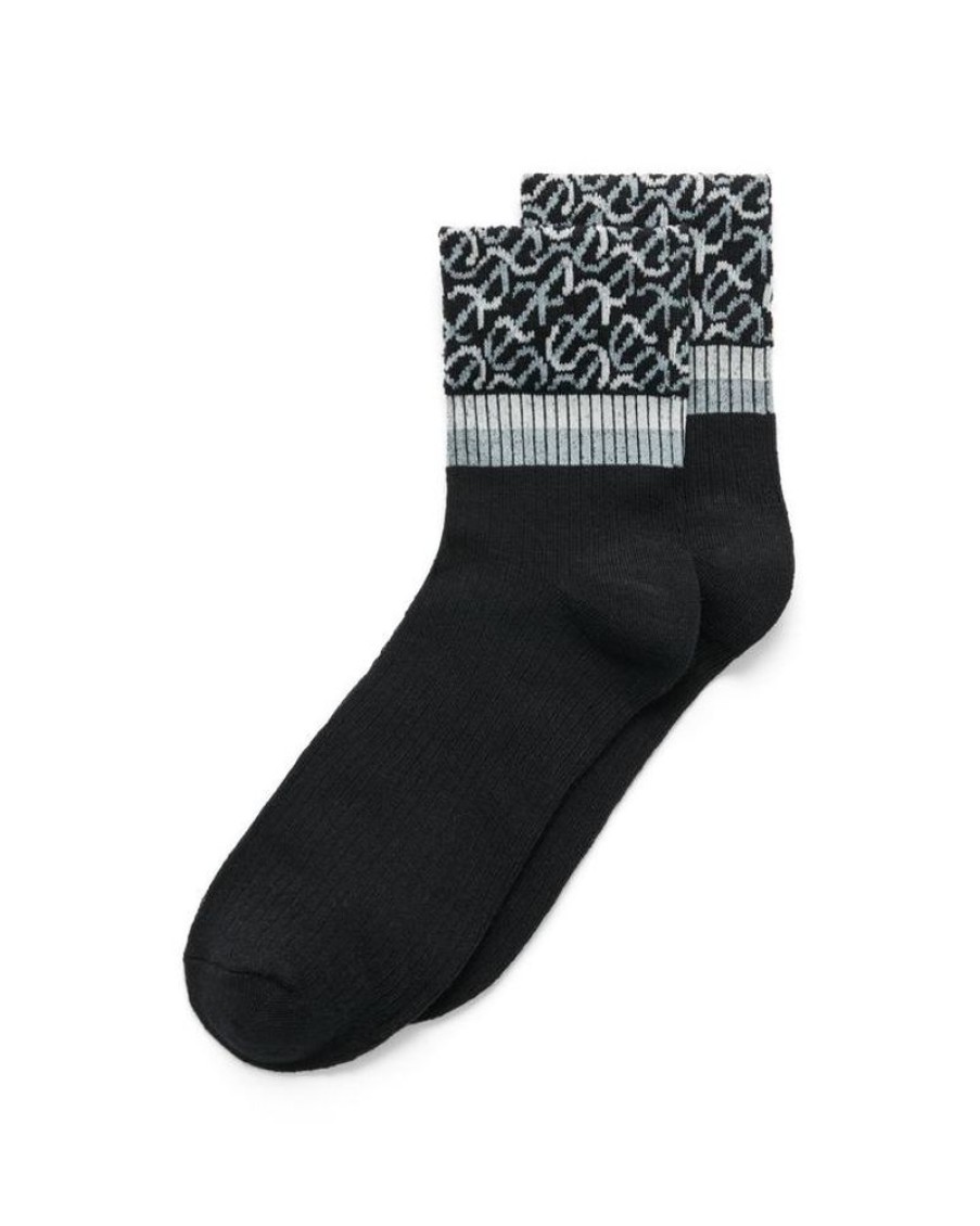 ECCO Ecco Women'S Wave Ankle-Cut Sock Clearance