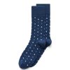 ECCO Ecco Men'S Classic Dotted Mid-Cut Sock Hot