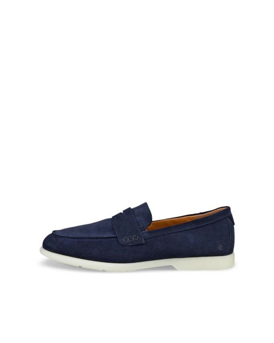 ECCO Ecco City Tray Lite Suede Loafers New