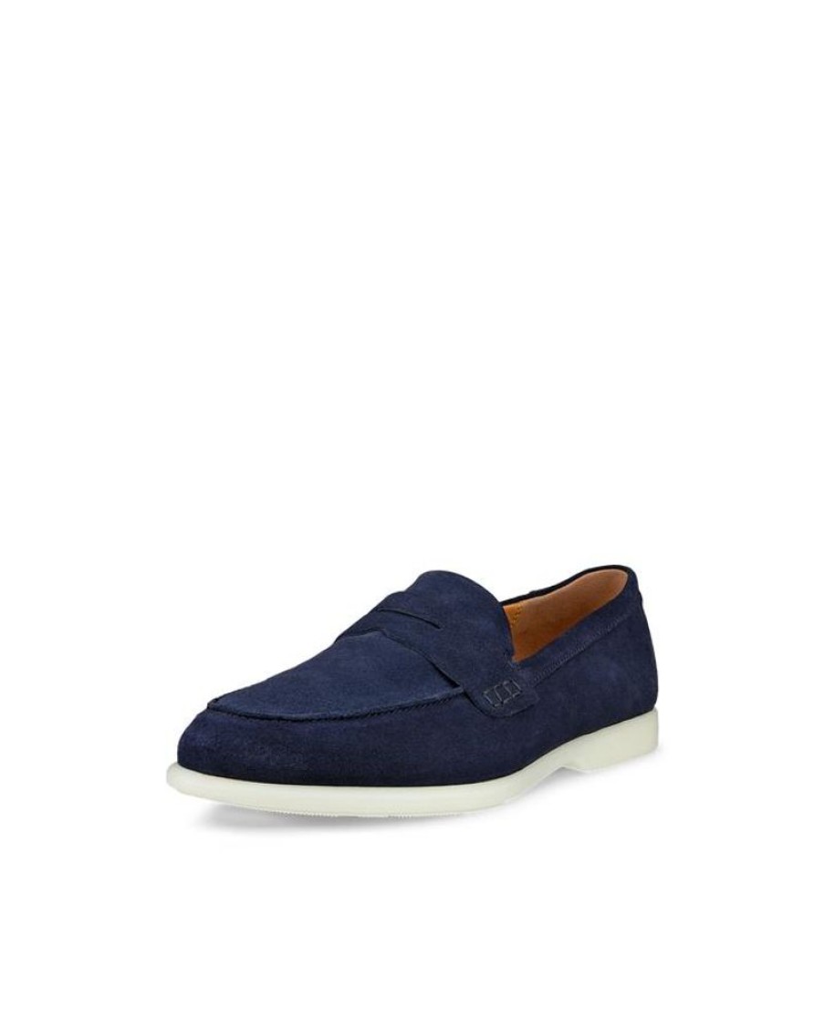 ECCO Ecco City Tray Lite Suede Loafers New